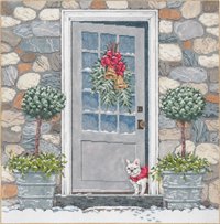 SG181078-THE GREETER by Sandra Gilmore