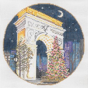 SG181098-WASHINGTON SQUARE by Sandra Gilmore