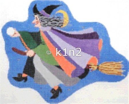 BROOMHILDA by Sandra Gilmore STITCH GUIDE SG18157sg 