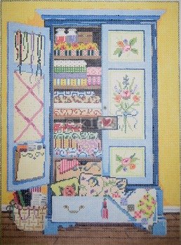 SG18613-ARMOIRE by Sandra Gilmore
