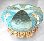 SG18852-MERMAID TUFFET  SET 5 CANVASES by Sandra Gilmore
