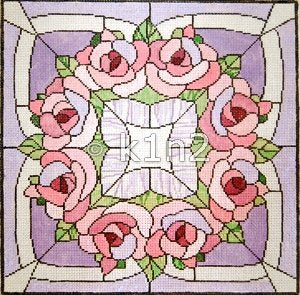 SG18855-RING OF ROSES by Sandra Gilmore