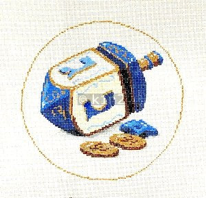SG18876-GAME DREIDEL by Sandra Gilmore