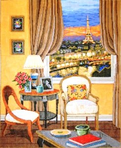 SG18891-PARISIAN VIEW by Sandra Gilmore