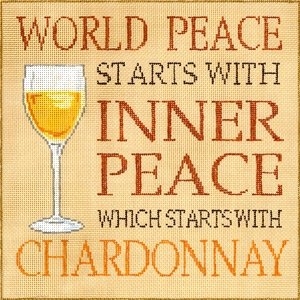 SG18935-CHARDONNAY Saying by Sandra Gilmore
