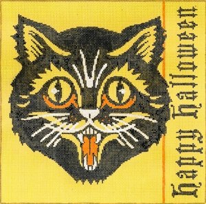 SG18970-RETRO 1 HALLOWEEN CAT by Sandra Gilmore