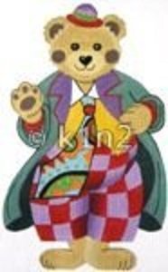 SH1615-LARGE BEAR CLOWN by Shelbi