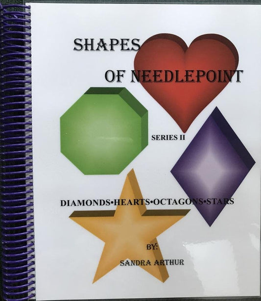 SHAPES OF NEEDLEPOINT II  by Sandra Arthur