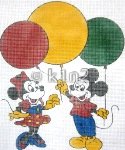 SHMMB-MICKEY and MINNIE with BALLOONS by Shelbi