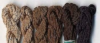 SILK MORI AFRICAN AMERICAN SKINTONES  by Kreinik-AASMS