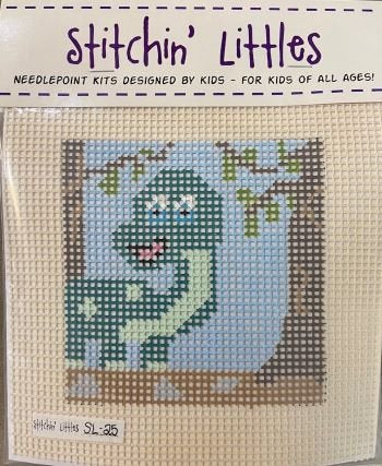 SL25 DYNO MYTE! STITCHIN' LITTLES KIT  by Purple Palm Designs