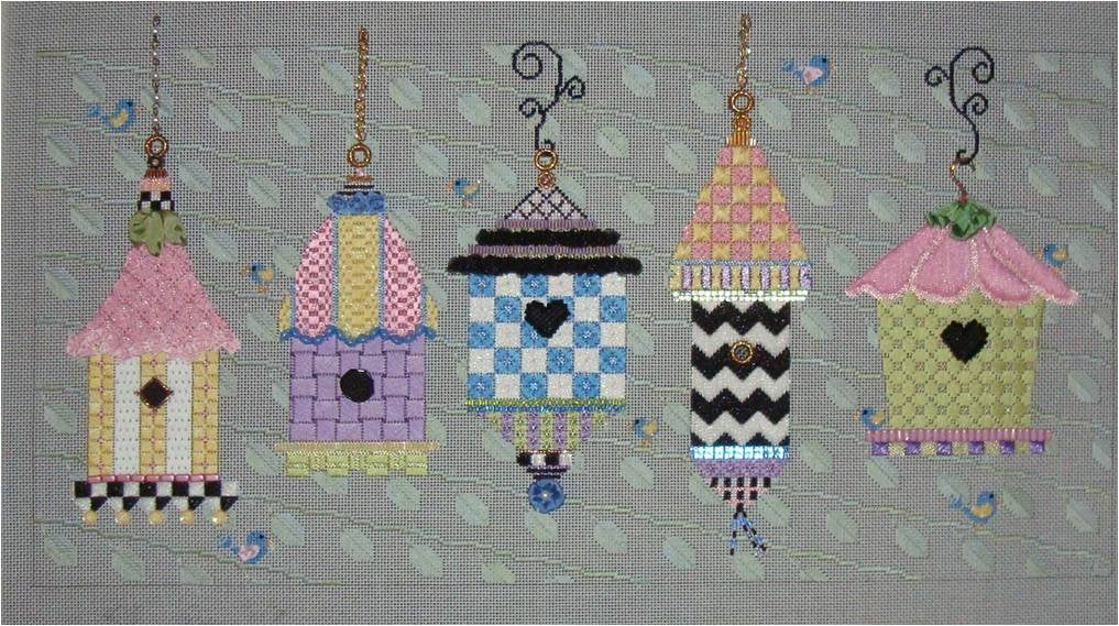 SMF SUMMER BIRDHOUSES with Stitch Guide by Sew Much Fun 