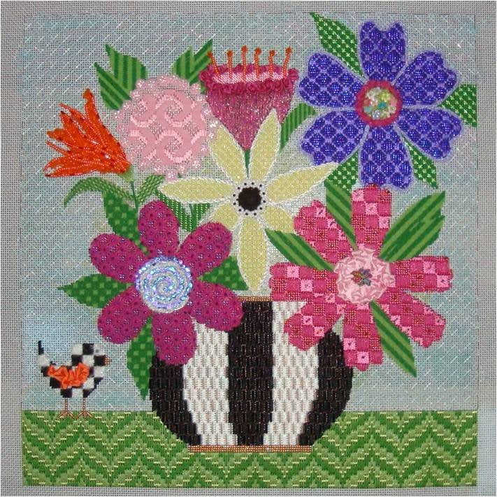SMF GORGEOUS VASE with Stitch Guide by Sew Much Fun 