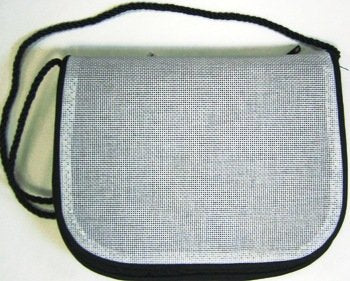 SOPB0-WIDE BLANK CANVAS PURSE FLAP by Sophia Designs