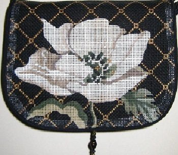 SOPB051-POPPY BLACK PURSE FLAP by Sophia Designs