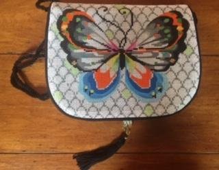 SOPB125-LARGE BUTTERFLY PURSE FLAP by Sophia Designs