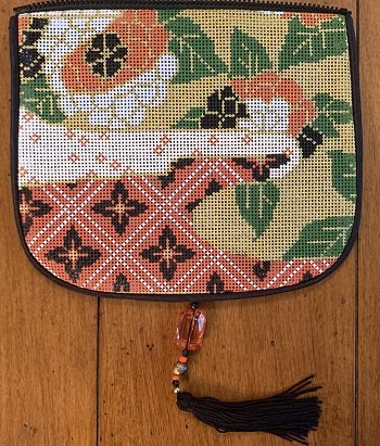 SOPB126A JAPANESE OBI PURSE FLAP by Sophia Designs