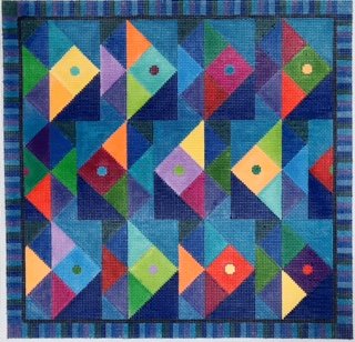 SR1030 TRIANGLE FISH by Susan Roberts