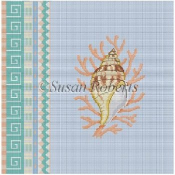 SR1048 Geo Pattern Tulip Shell by Susan Roberts