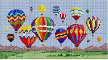 AIR BALLOONS by Susan Roberts Stitch Guide SR1149sg