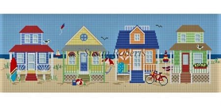 SR1164 BEACH HOUSES by Susan Roberts