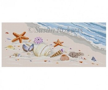 SR1176 SEASHELLS by SUSAN ROBERTS