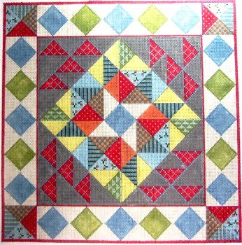 SR1602-Crowned Star Quilt by Susan Roberts