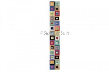 SR2288 COLOR BOXES KEY FOB with hardware Susan Roberts