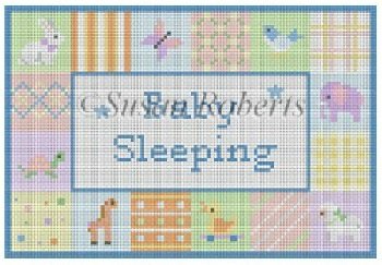 SR0873 PATCHES BABY SLEEPING by Susan Roberts