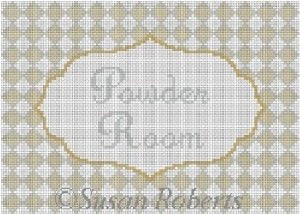 SR0877 POWDER ROOM DIAMONDS by Susan Roberts