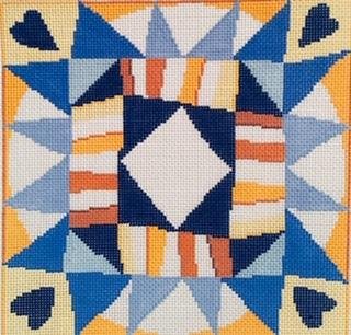 SRC1046 TALL TRIANGLE BORDER by Susan Roberts
