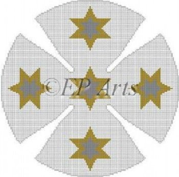 SREP1157Y-STAR OF DAVID YARMULKE by Susan Roberts