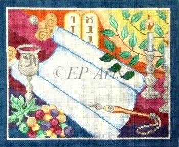 SREP156T-CANDLES TRADITIONS TALLIS BAG by Susan Roberts