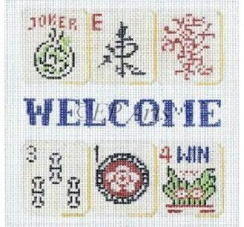 SREP824 WELCOME MAH JONGG by Susan Roberts