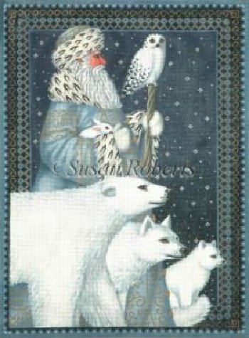 SRTTAP310-Arctic Santa by Liz Goodrick-Dillon FOR Susan Roberts