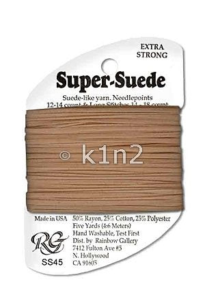 Tan SuperSuede Threads-SS45