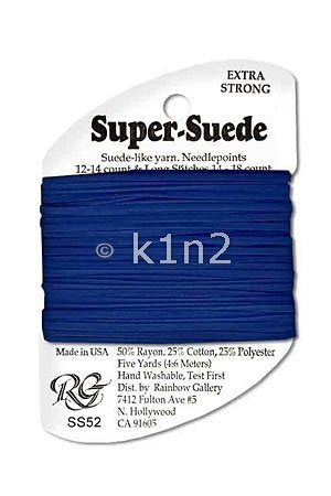 Navy SuperSuede Threads-SS52