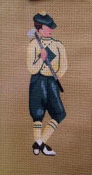 STARNW012-Male Golfer by Star Needlearts