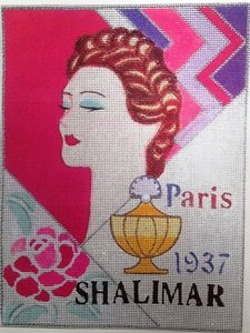 STDECO38-SHALIMAR PERFUME DECO POSTER by STUDIO 2