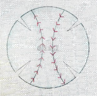 STJJ31-BASEBALL YARMULKE by Studio 2 Ltd