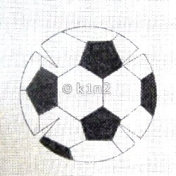 STJJ32-SOCCER BALL YARMULKE by Studio 2 Ltd