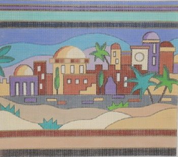 STJJ57-CITY OF LIGHT TALLIS BAG by Studio 2 Ltd