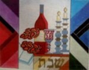 STJJ87-DOUBLE CHALLAH COVER by Studio 2 Ltd