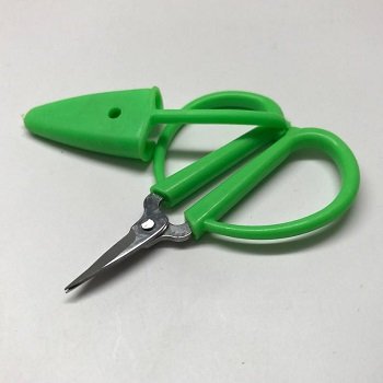 SUPER SNIPS 2.5" SCISSORS with CASE GREEN-SSNgr