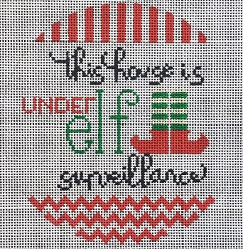 VNGSVC001 ELF SURVEILLANCE by Vallerie Needlepoint Gallery
