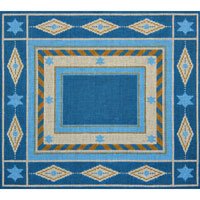 DIAMONDS TEFILLIN OR TALLIS by JP Needlepoint JPTB09 or JPTF10 Stitch Guide