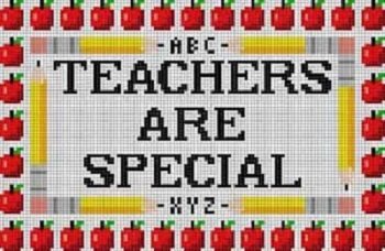 TRLP56- TEACHERS ARE SPECIAL by Treglown Designs