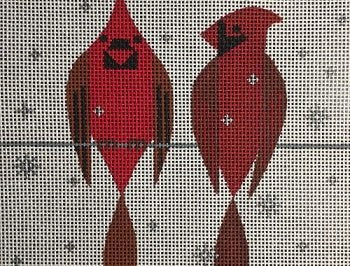 VNGSP027 TWO CARDINALS by Scott Partridge