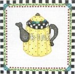 WNPI15A-Yellow Coffee Pot by Wee Needle