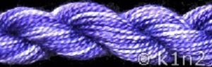 11271 Purple Pansy Overdyed Vineyard Merino Wool